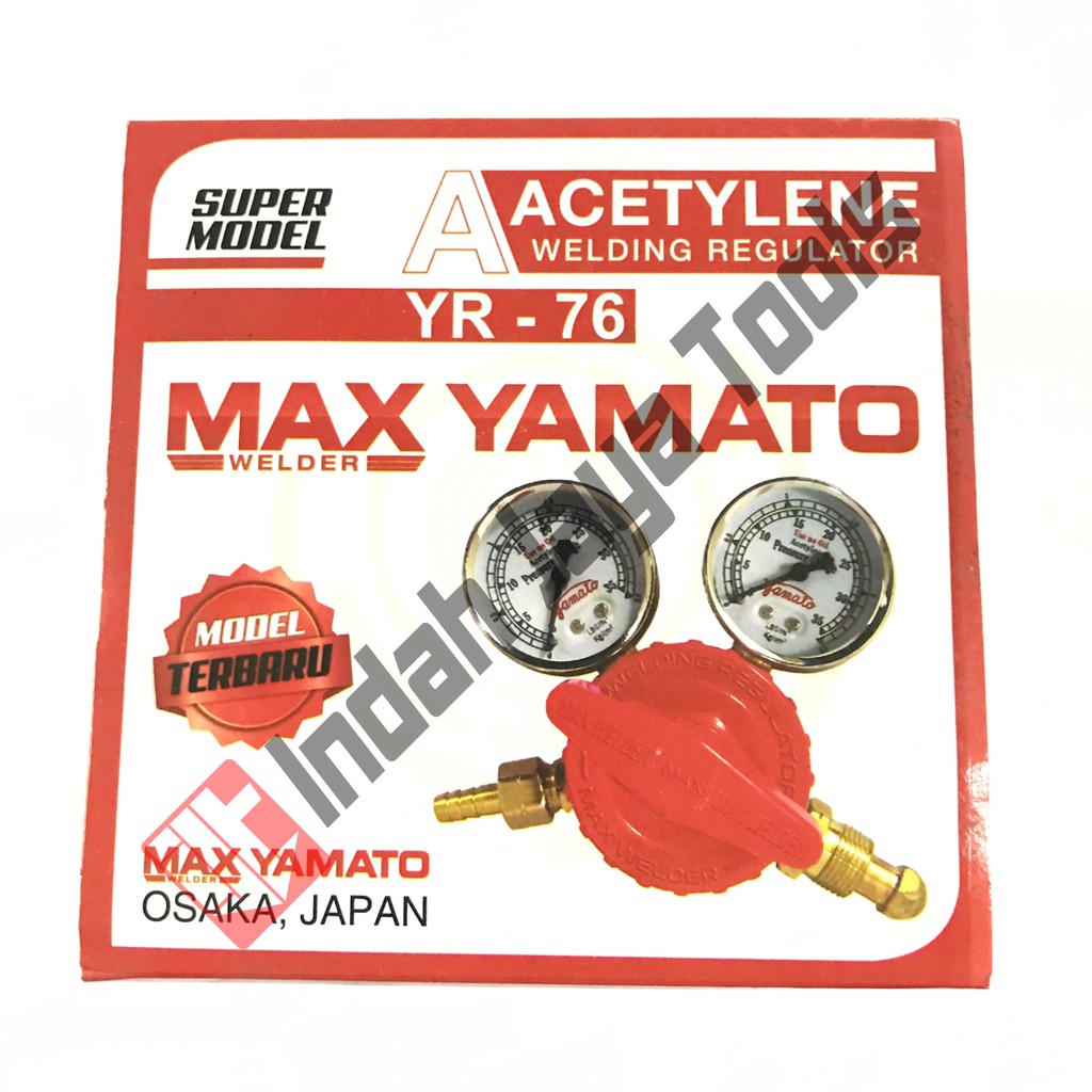 Regulator Las Acetylene Yamato / Tabung Las Asetilin