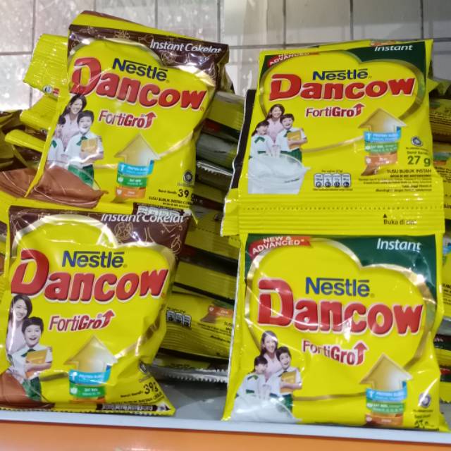 

susu dancow saset putih/ coklat (ISI 10)