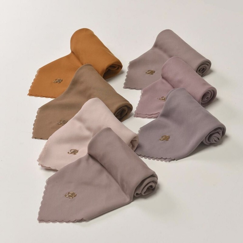 READY❗️AIRA SCARF RADWAH | VOAL LASERCUT | WATER RESISTANT