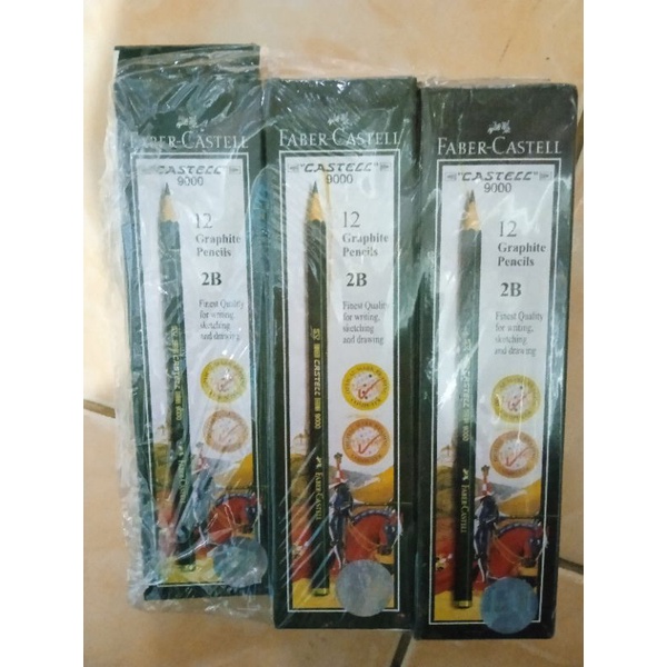 

pensil faber castell 2B