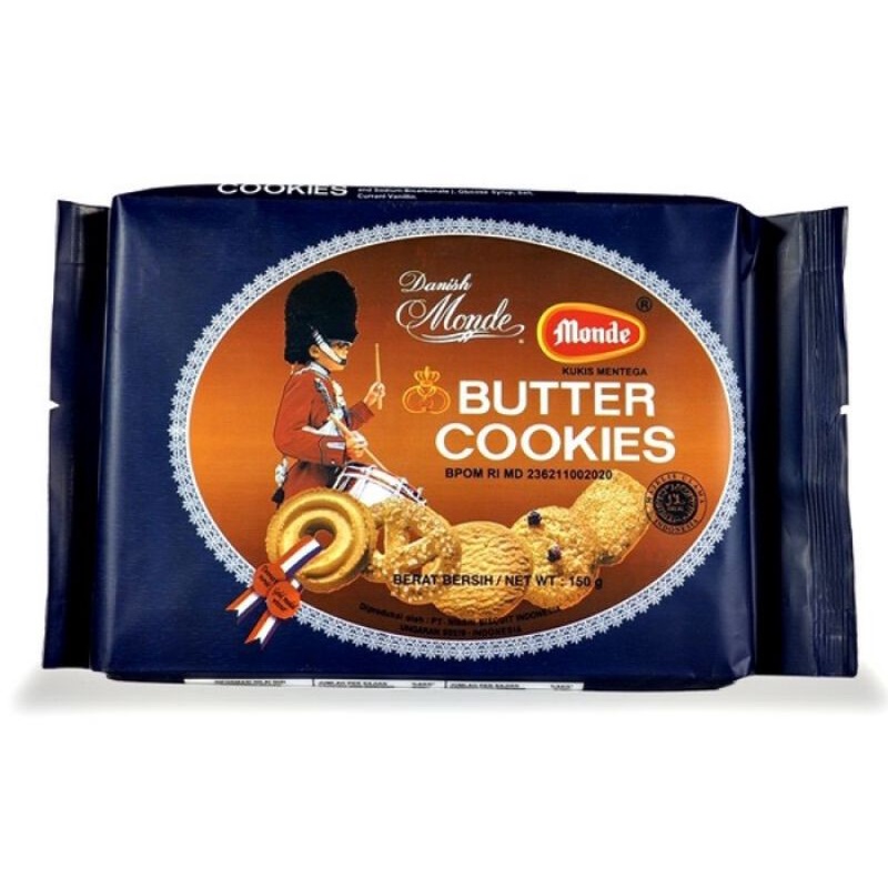 

Monde Butter Cookies kemasan 150gr & 90gr