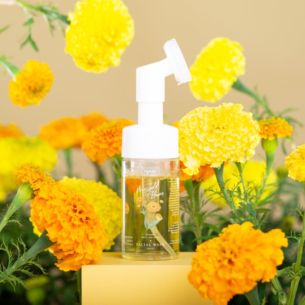 NPURE Face Foam/Wash Marigold Series (Anti Aging Facial Wash) ORIGINAL