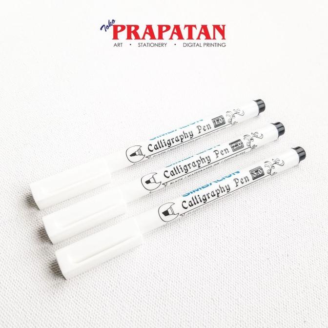

PROMO Simbalion Calligraphy Pen 1.0/2.0/3.0 Black / Pena Kaligrafi