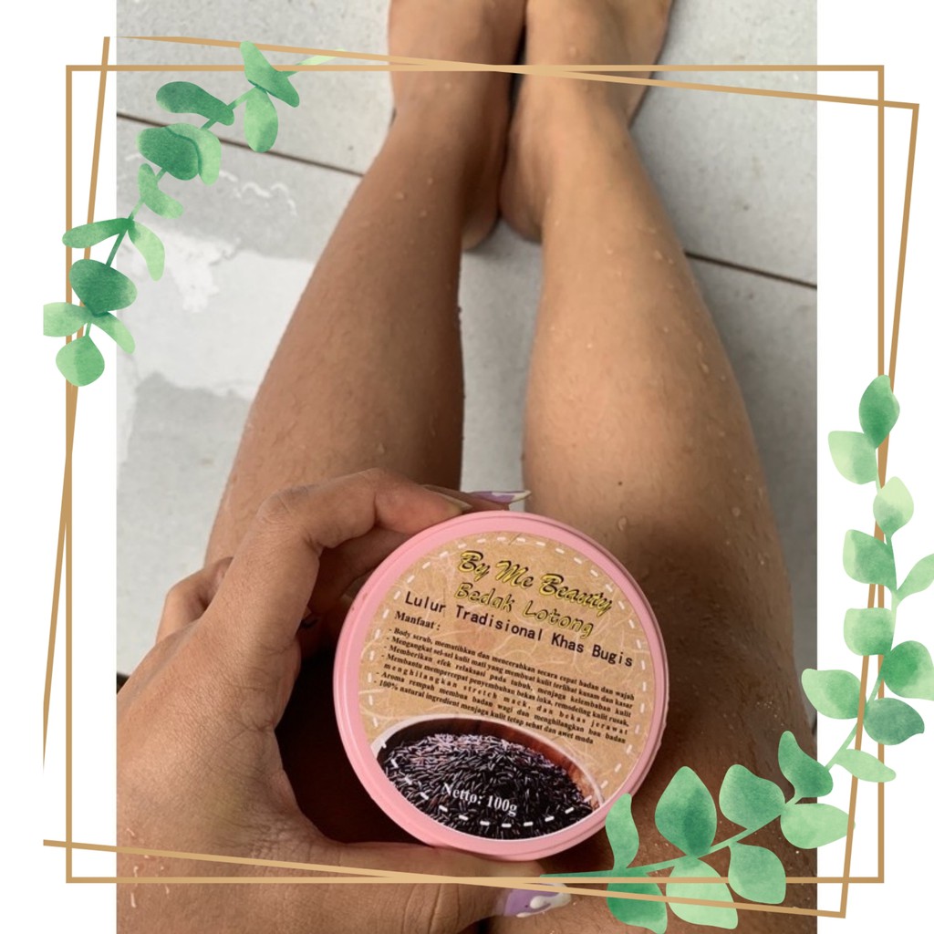 Lulur rempah By Me Beauty bedda lotong / bedak lotong khas bugis BPOM/ lulur tradisional beda lotong