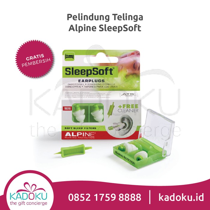 Alpine SleepSoft Earplugs   Penutup Telinga Untuk Tidur Limited