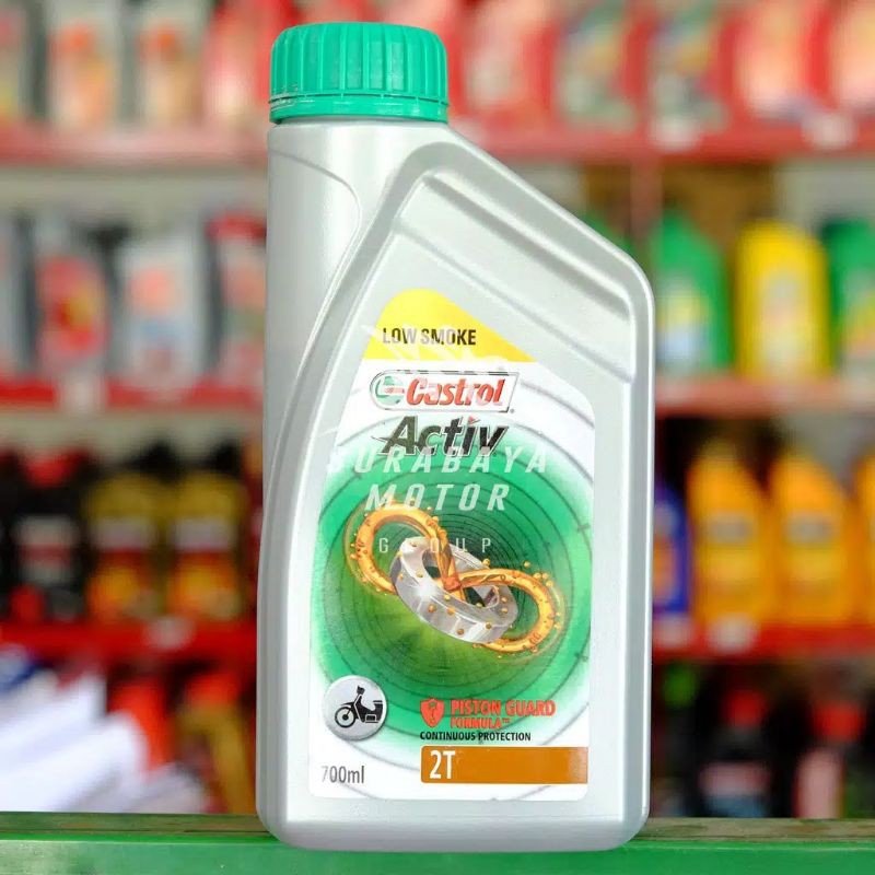 Oli Samping Castrol Activ Low Smoke 2T 700ml