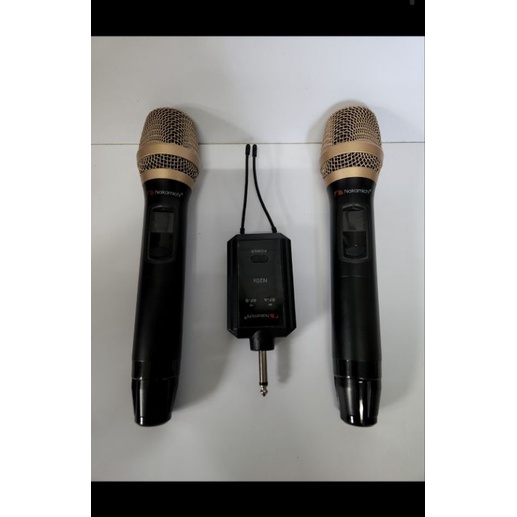 Mic wireless nakamichi n20x n 20x microphone Original kualitas bagus