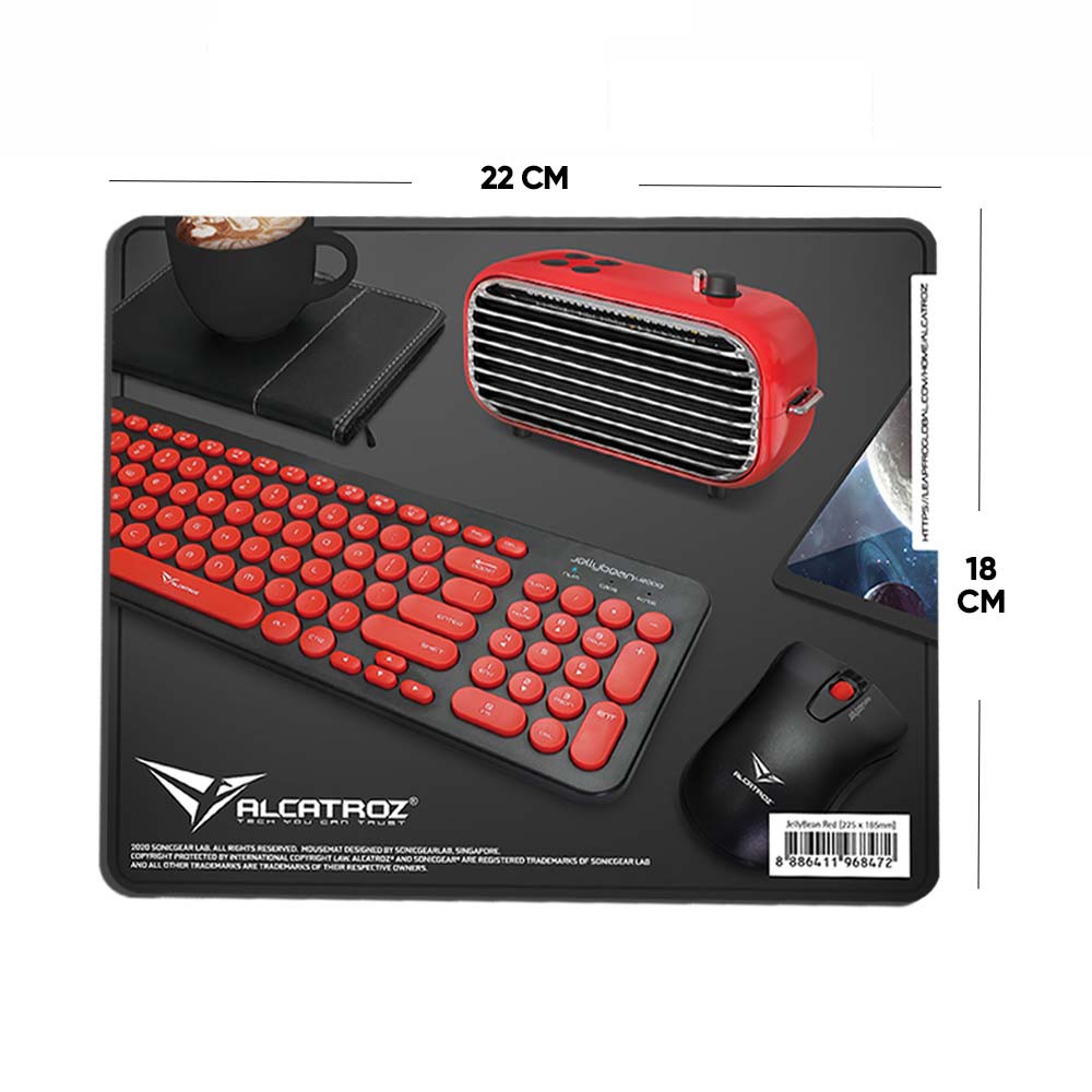 Alcatroz Limited Edition In-House Design High Non-Slip Base Gaming Mouse Pad | Murah & Berkualitas-4