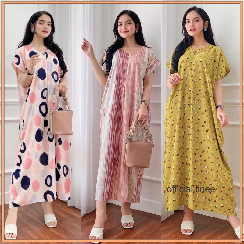 Daster Panjang Semata Kaki Busui Non Ruffle / Daster rayon panjang busui