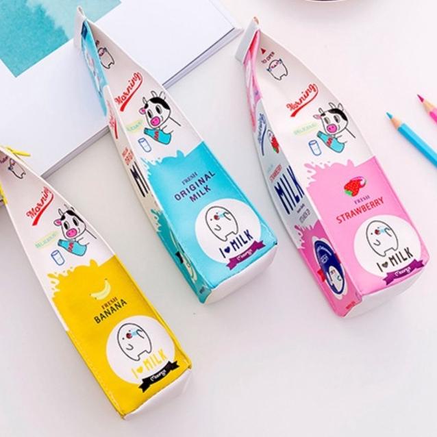 

[PRODUK YBLM9] Tempat Pensil Alat Tulis Model Kotak Susu Tepak Serbaguna Import HN001 FDI