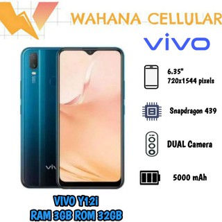 Hp Vivo Y12 Ram 3 64 Gb Fifo Y 12 Ram 3gb Rom 64gb Garansi Resmi 1 Tahun Shopee Indonesia