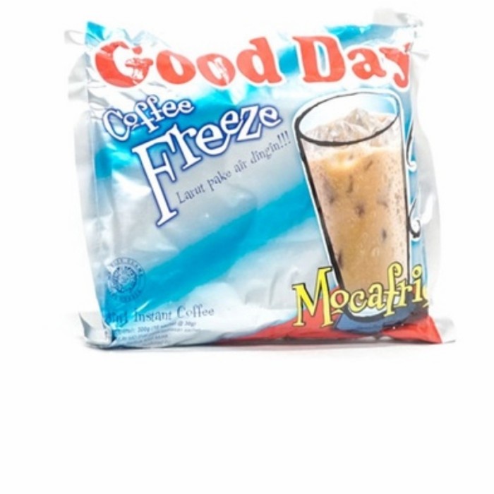 

minuman kopi good day freeze mocafirob saset seduh 30gr (10pc)