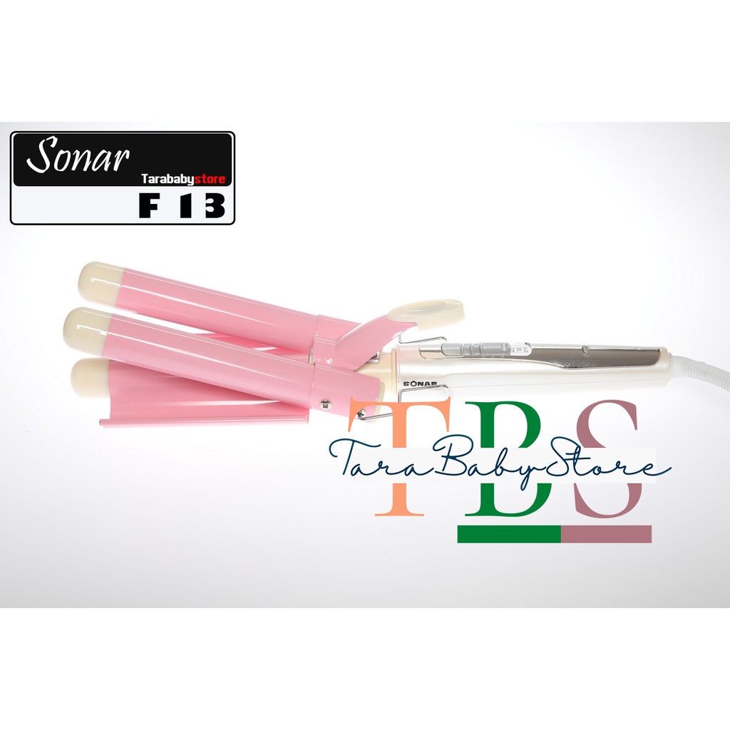 BEST SELLER 2022-SONAR F 13 CURLY ALAT CATOK RAMBUT GELOMBANG CATOKAN IKAL KERITING F13 WAVE