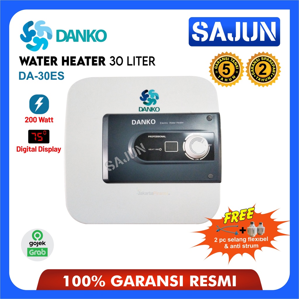 DANKO WATER HEATER 30 Liter DA-30ES 30 | PEMANAS AIR DANKO DA 30ES 30