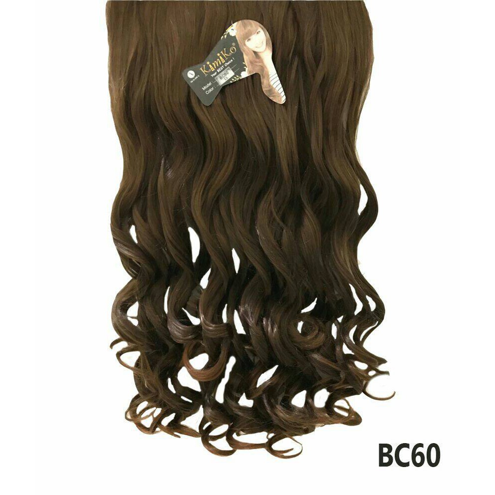 Kimiko hairclip big layer curly / keriting 60cm fullhead