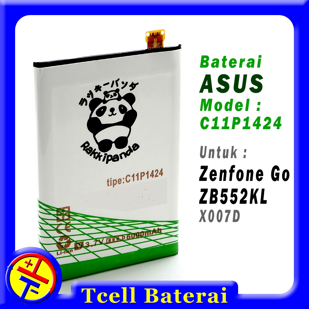 Baterai Asus Zenfone Go Zb552kl X007d C11p1424 Rakkipanda Asus X007d Shopee Indonesia