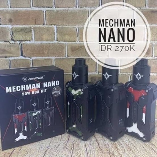 Authentic Rincoe Mechman Nano 90W Starter Kit - Mechman 90 W