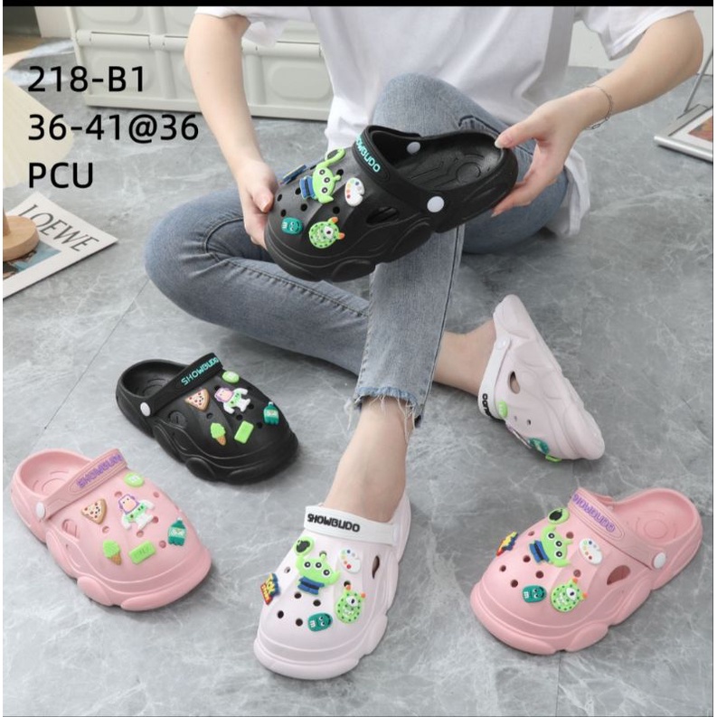 Sandal Baim Crocs Jelly Wanita Toy Story 218