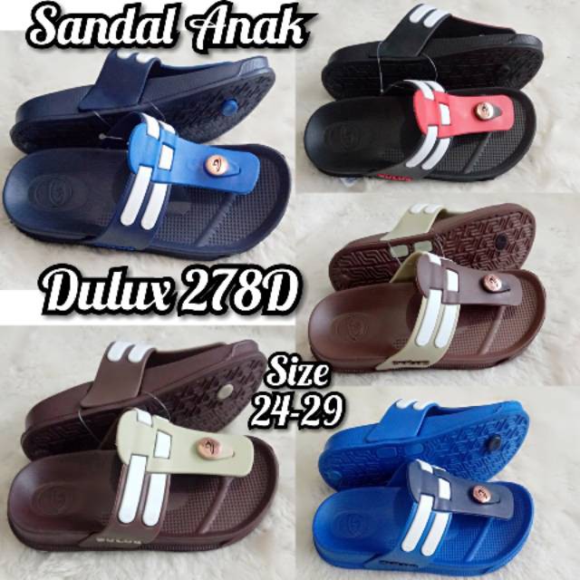 Sandal Jepit Payung Dulux Anak Pria Wanita Sandal Karet Original