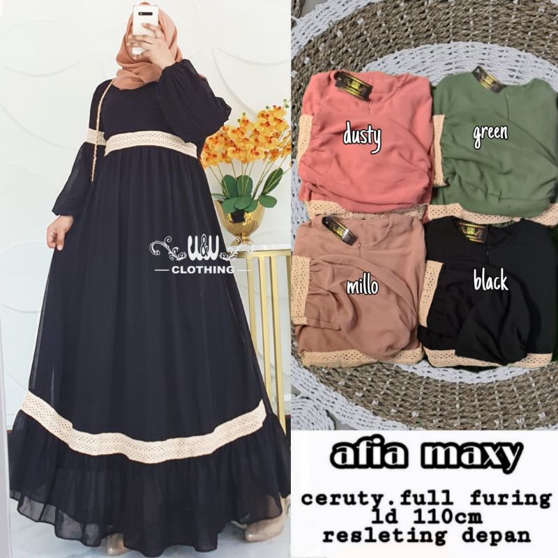 gamis ceruti premium