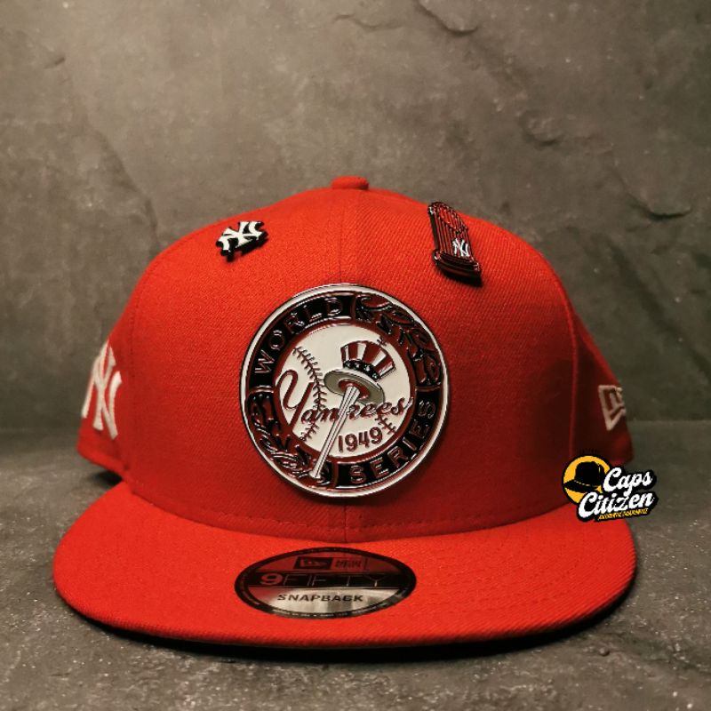 New Era Cap | NY Yankees 1949 World Series  Metal Badge