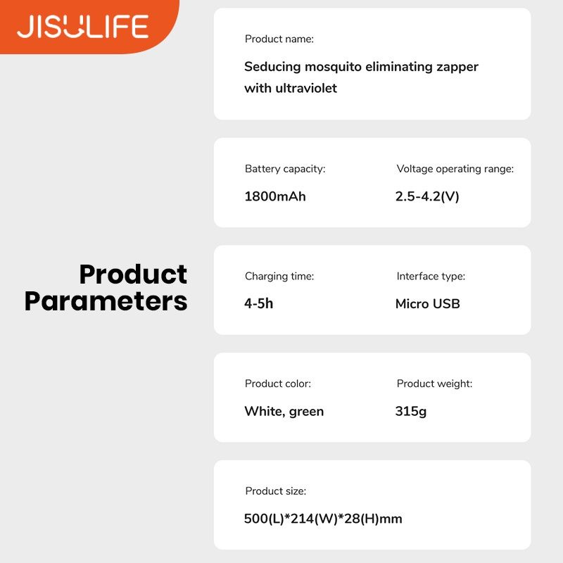 Jisulife MS02 Raket Nyamuk dengan Lampu Ultraviolet