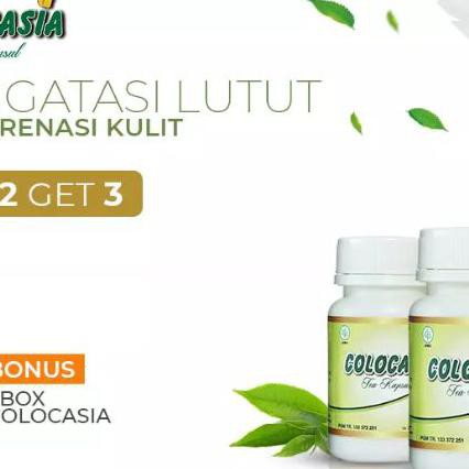 [[BISA COD]] COLOCASIA Kapsul Penambah Cairan Lutut Sendi ORIGINAL Lejel - Herbal FREE ONGKIR Kode