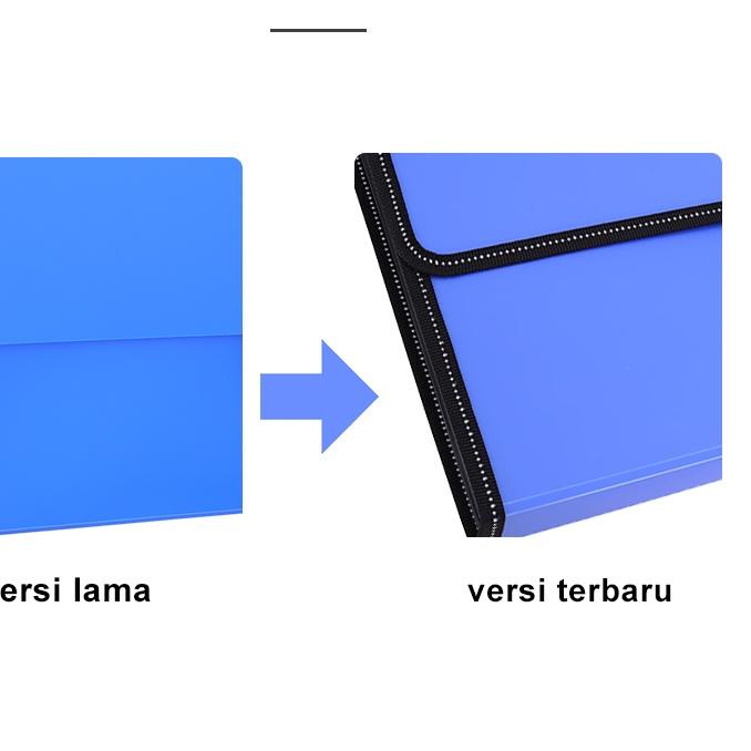 

Terlaku ✦ Deli Map Dokumen 13 Lapisan Tas Dokumen A4 Tas File Dokumen Tahan Air Expanding File EB40602*