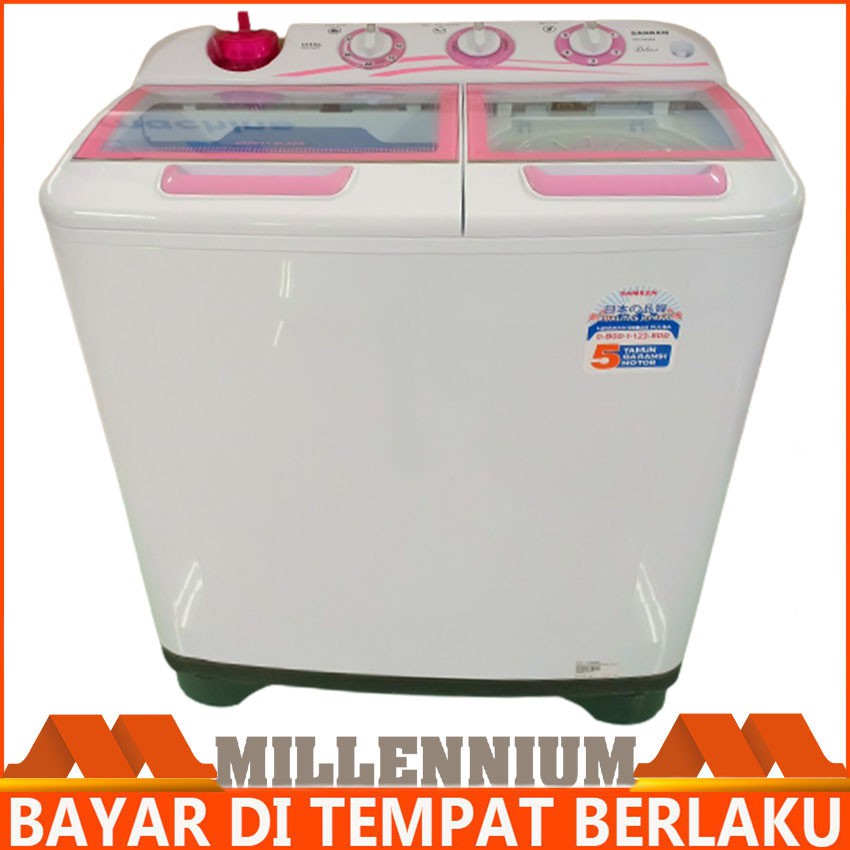Sanken TW-1123 Mesin Cuci 2 Tabung 9kg
