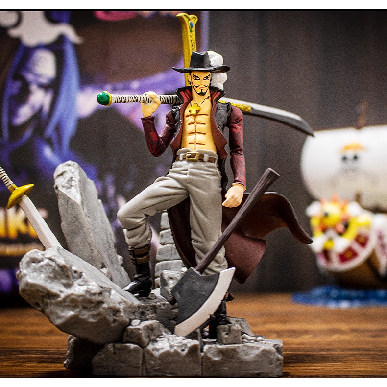 Action Figures Desain Anime One Piece Joracell Mikock Eagle Hand Does Zoro One Piece Untuk Dekorasi-5
