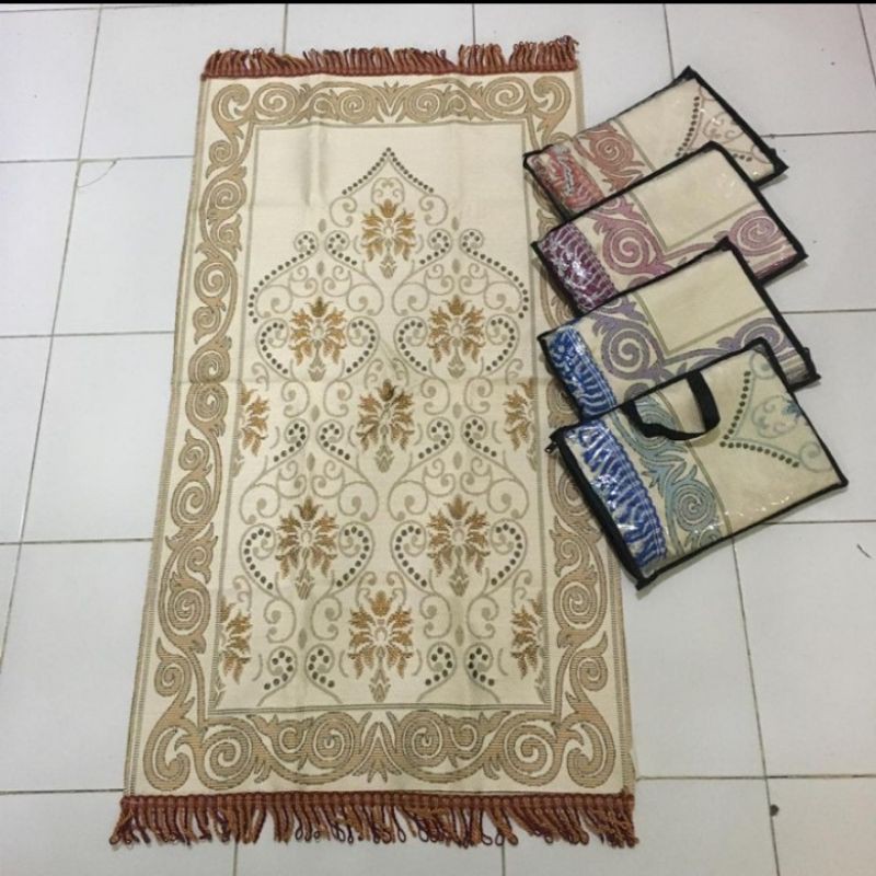 sajadah traveling chenil Al nurtex/oleh oleh haji dan umroh