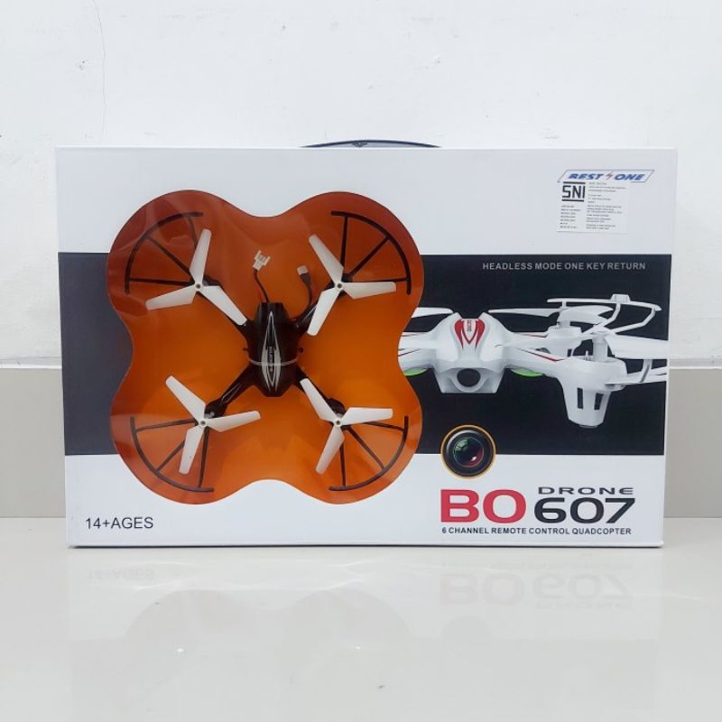 RC Drone BO 607 Remote Control 6 CH - Helikopter Remot Kontrol Anak