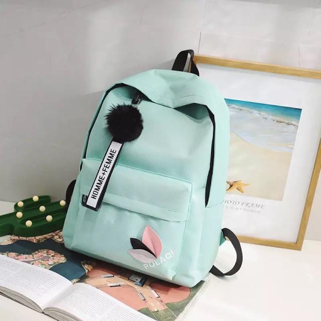 TAS RANSEL KOREA MURAH-MORYMONY HOME FEMME - Tas Ransel Backpack Fashion