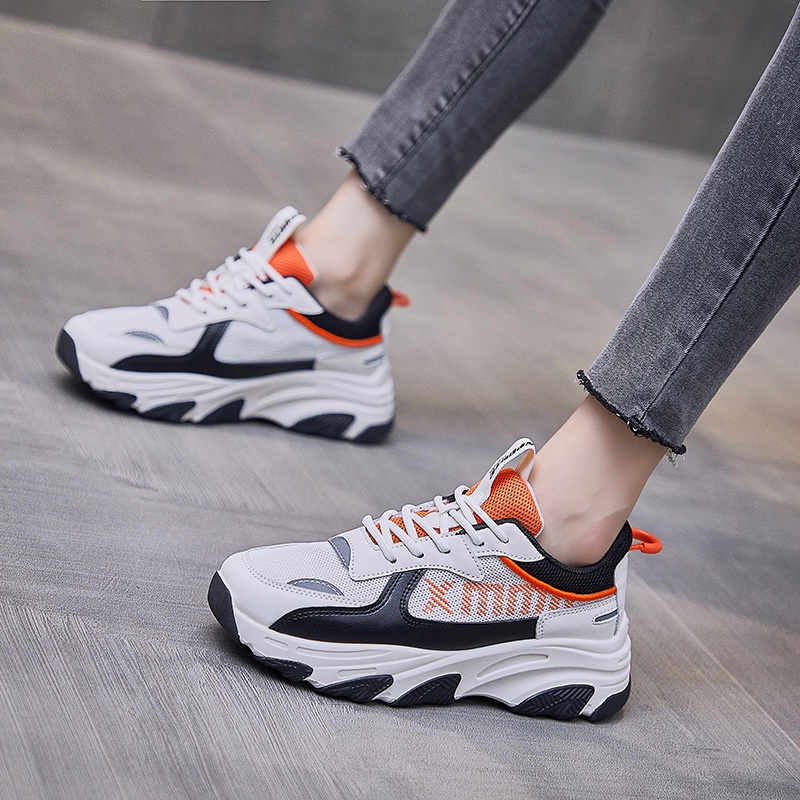 (Import) Taspopo Sneakers Wanita Korea Sepatu Kasual Wanita 1028