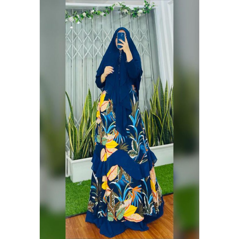 DRESS CLARA SET , ori yodizein syari