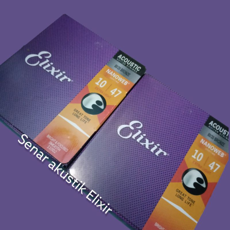 senar gitar elixir akustik