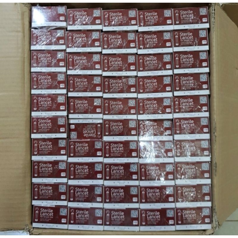 GEA Blood Lancet / Jarum Lancet isi 100 pcs