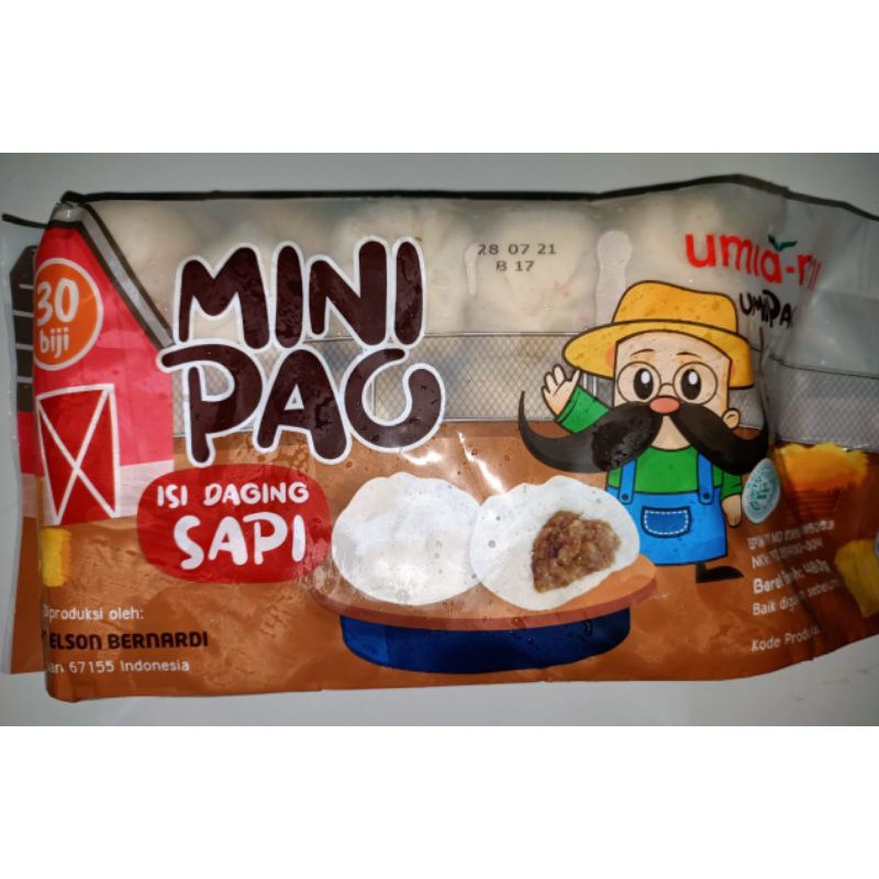 

Minipao Umiami Rasa Sapi/ayam/coklat