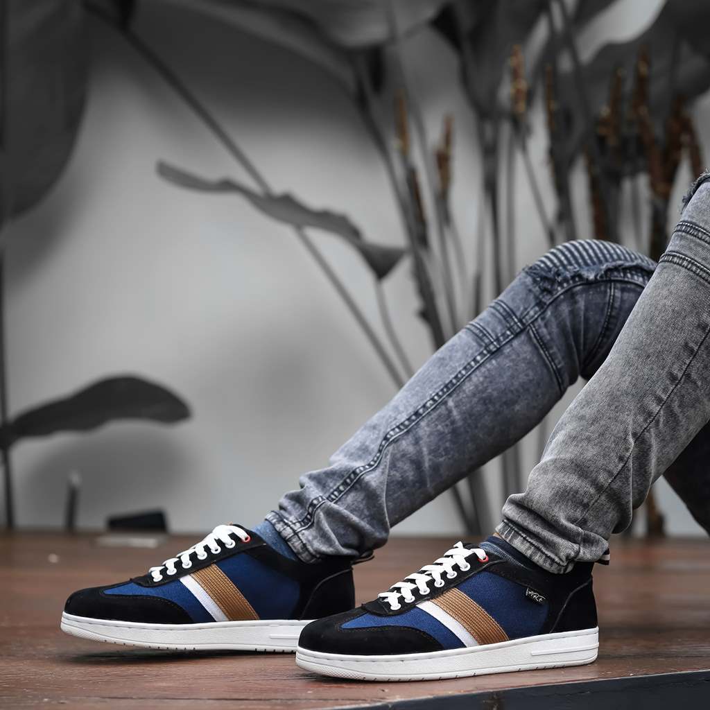 WILSON BLACK ORIGINAL x ARF Sepatu Sneakers Hitam Putih Pria Kets Tali Casual Jalan Santai Hangout Main Nongkrong Kondangan Sekolah Kuliah Distro Bandung Sporty Fashion Simple Sport Shoes Kanvas Canvas Premium Skate Footwear Keren Terbaru Kekinian Branded