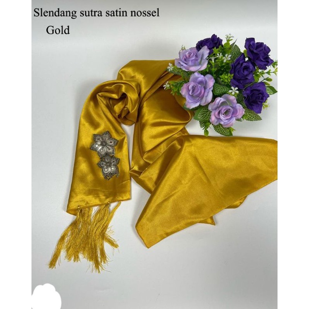 Selendang Bali satin sutra nossel-20