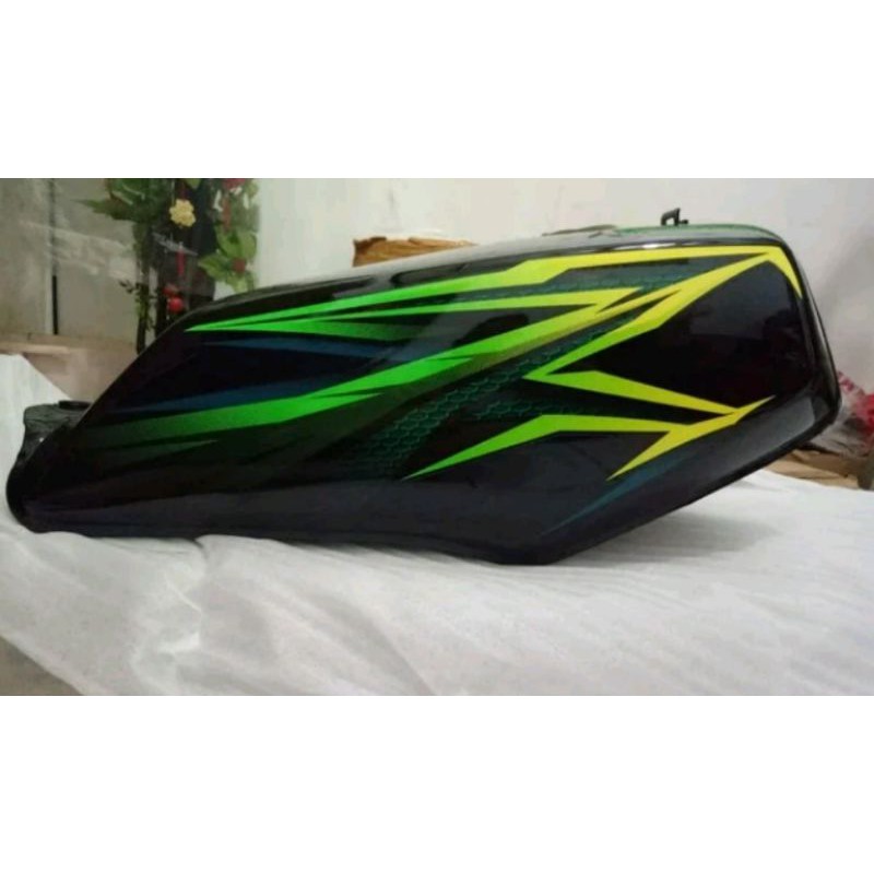Tangki bensin assy ori rx king hitam 2005 fuel tank ori rx king 2005
