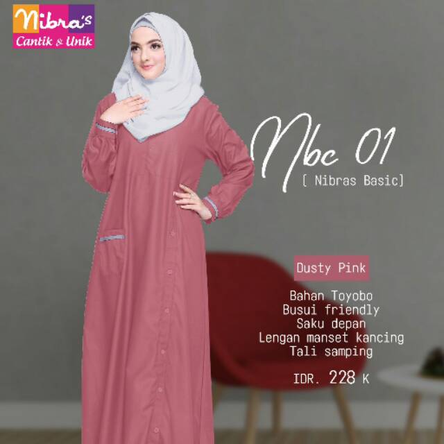 NIBRAS GAMIS NBC01 DUSTY PINK