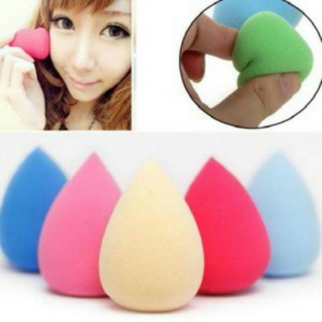 BEAUTY BLENDER SPONGE EGG/ SPON BEDAK KUALITAS BAGUS