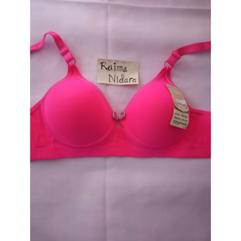 bh wanita bra cewek bra pink bh jumbo bh sorex bh tanpa kawat bh kancing 3 bh ff-huang (294639)