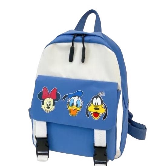 samasuka.shop - Tas sekolah  anak sd lucu kartun Mickey Mouse dan teman teman