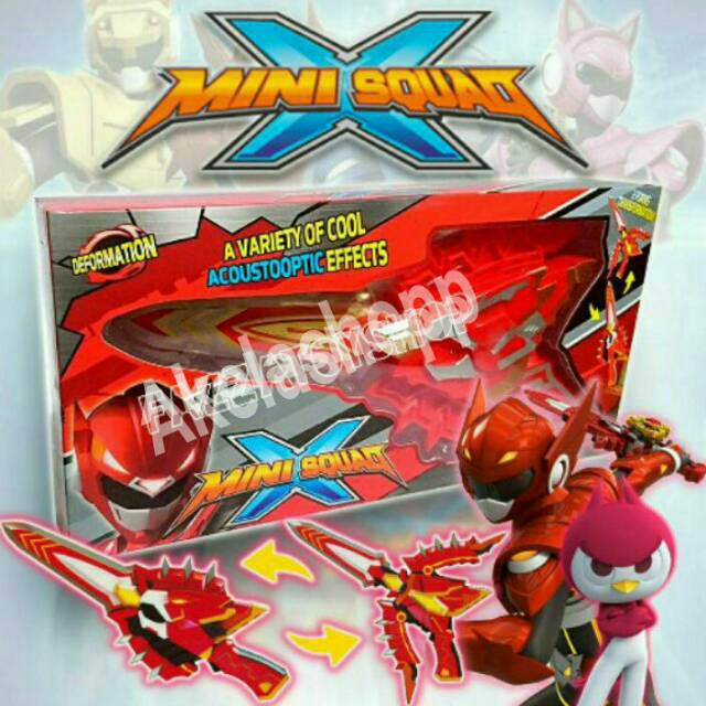 Pedang/ pistol robot figure mini force