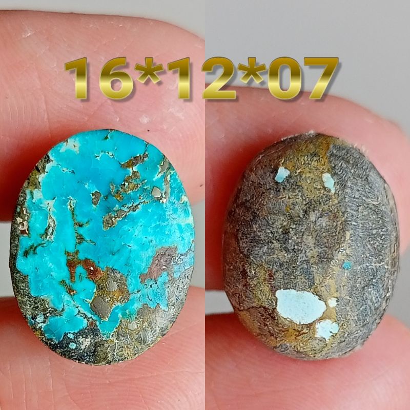 pirus persi asli biru serat emas