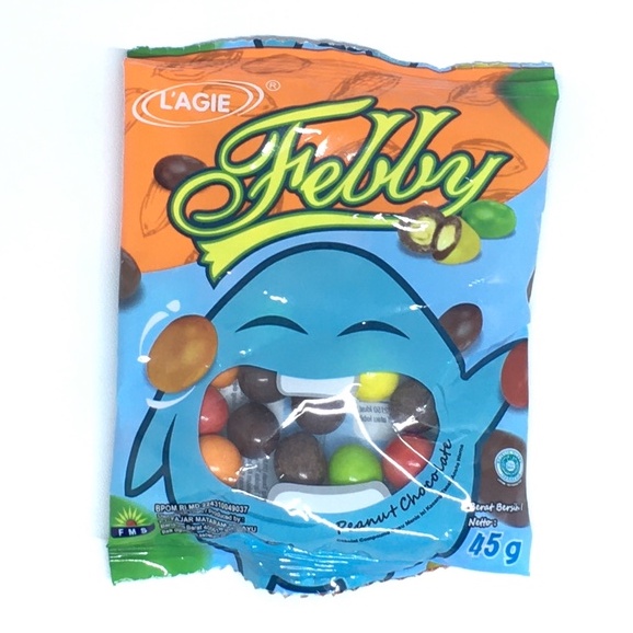 

Lagie Febby Peanut Warna 6 Sachet Kemasan 50gr