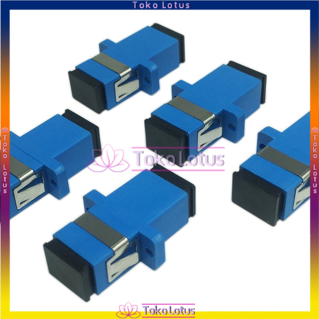 Adapter SC ADAPTOR/OPTIK/OPTIC/FO/FIBER UPC APC [BISA COD]