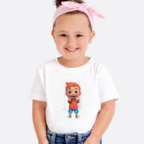 MYSTIQUE.ID-BAJU KAOS COCOMELON ORANGE HAIR FRIEND T-SHIRT LUCU DAN AESTHETIC